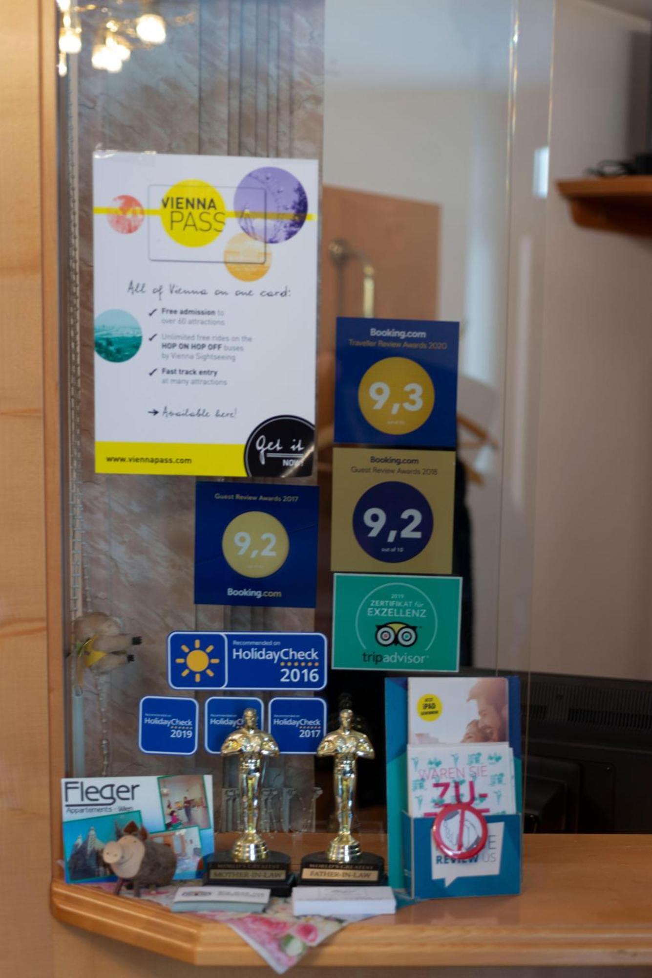 Fleger Appartements Wina Bagian luar foto